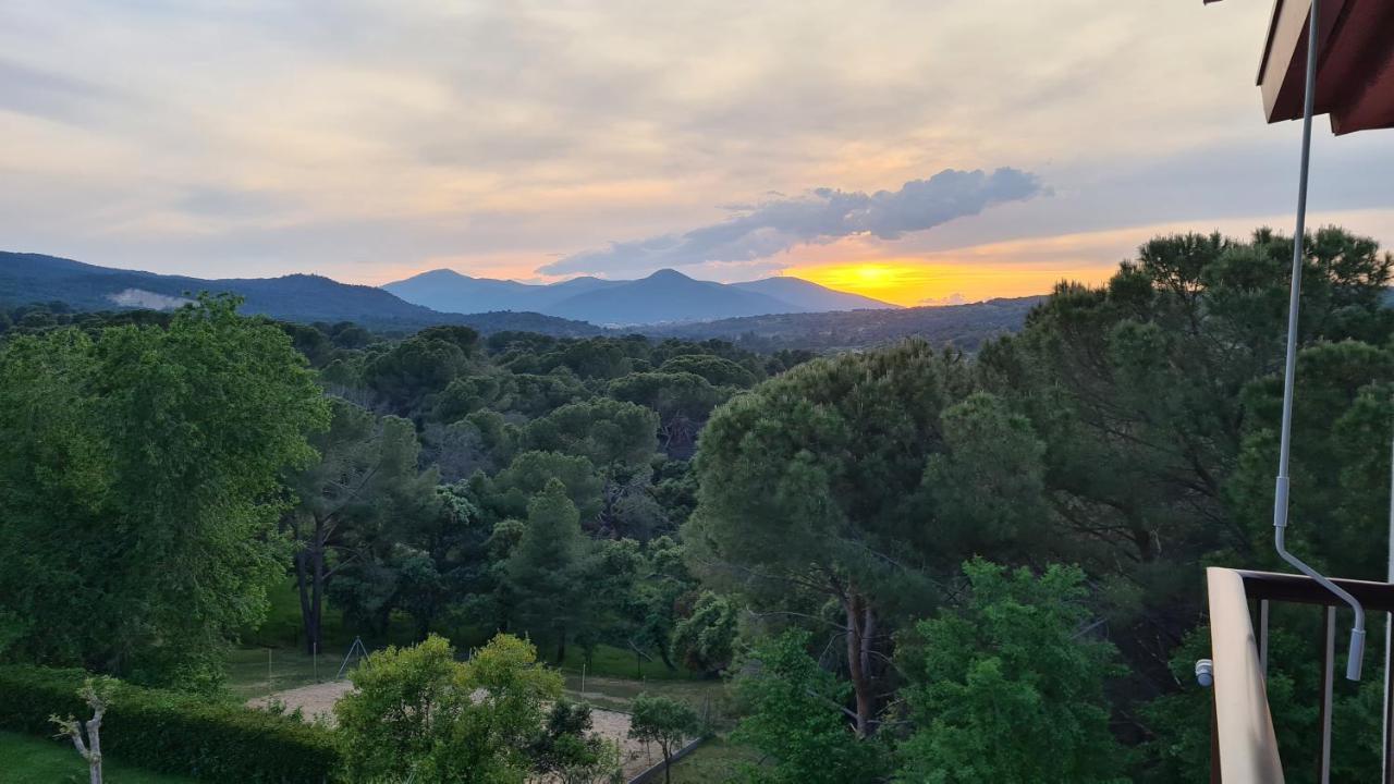 Apartamento Mirador Valdeiglesias Pelayos de la Presa Buitenkant foto